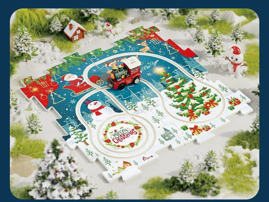 MagicTrain™ – DIY Christmas Train Puzzle Wonderland