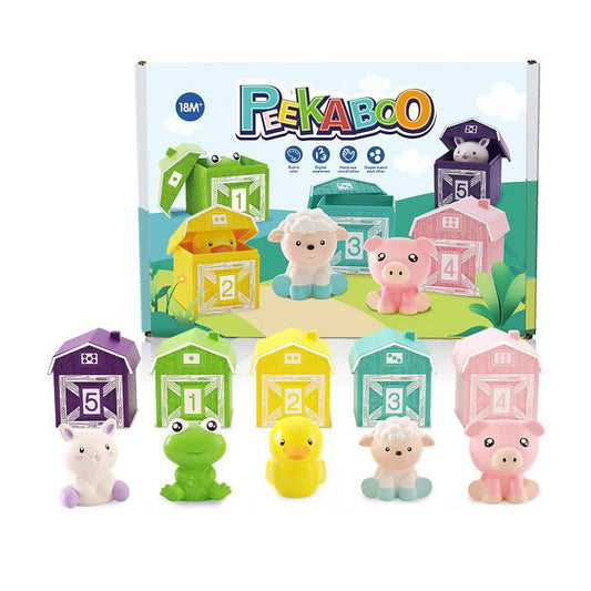 LittleFarmFriends™ - Montessori-inspirierter Bauernhof - Tierspielzeug