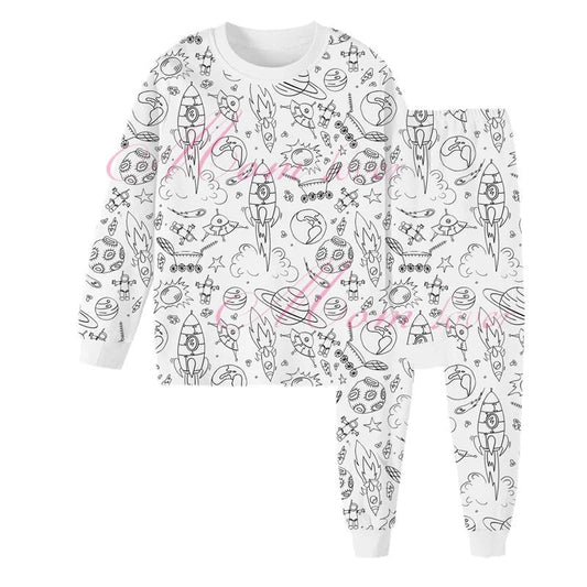 DreamDoodle™ | Malbarer Kinderpyjama