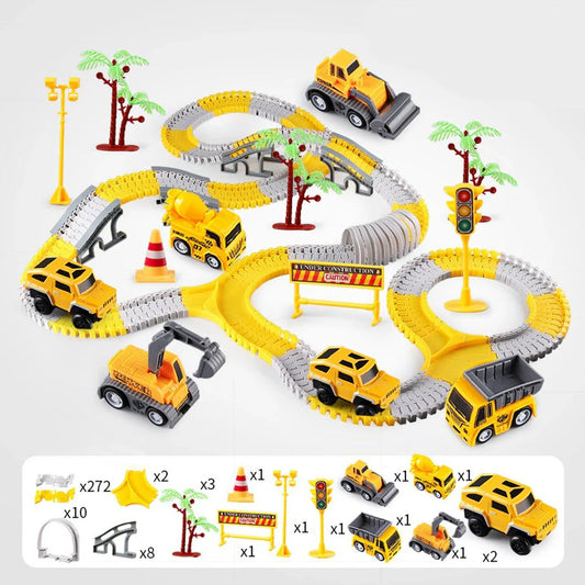 Straßenbau Set - Bauen Sie Ihre eigene Rennstrecke